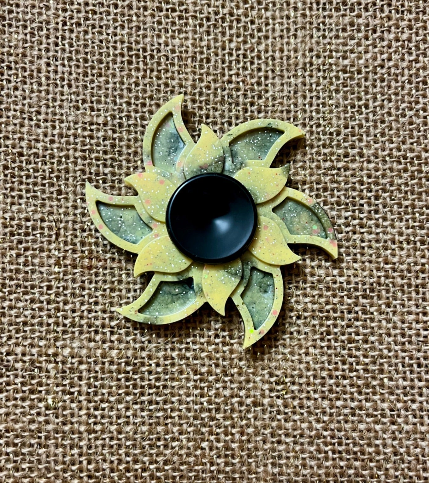 Colorful Resin Fidget Spinner