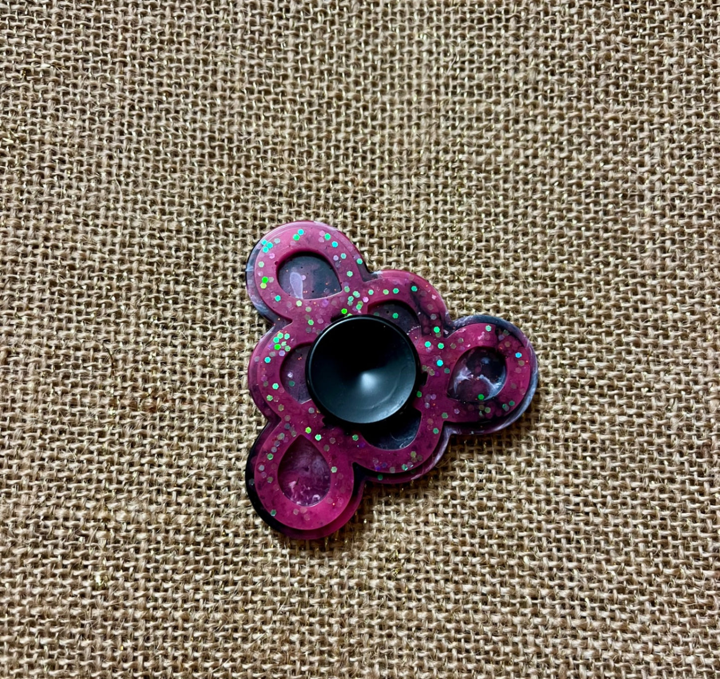 Colorful Resin Fidget Spinner