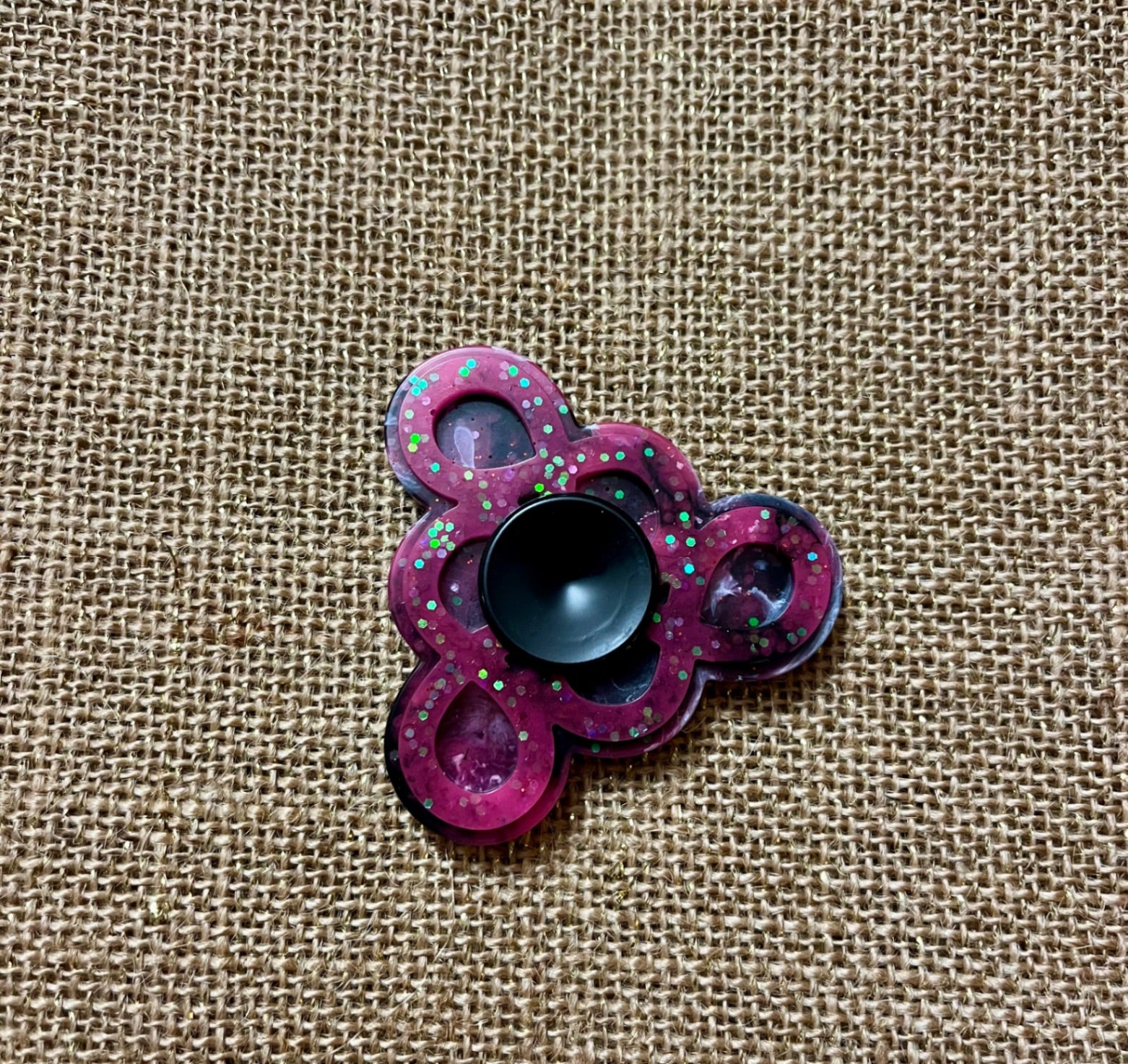 Colorful Resin Fidget Spinner