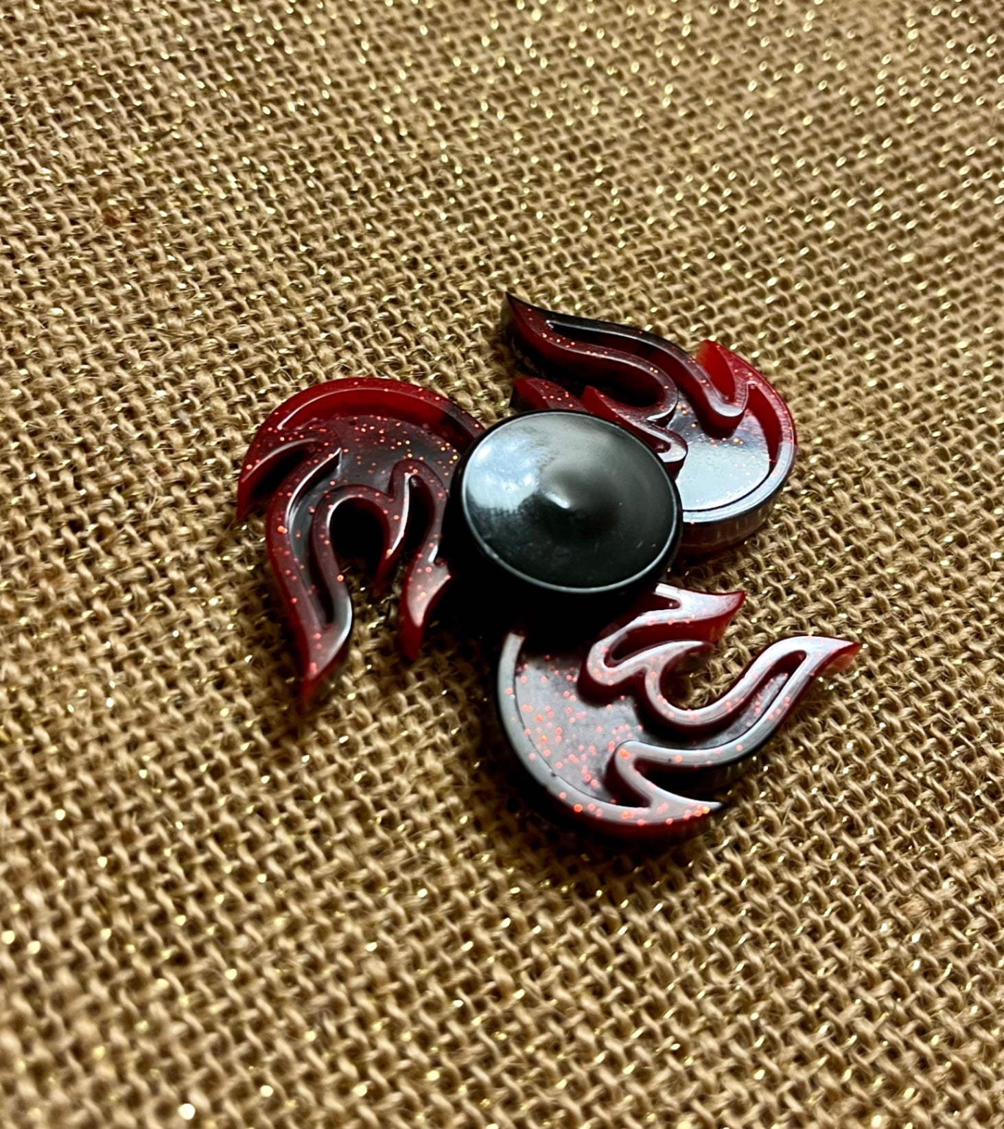 Colorful Resin Fidget Spinner