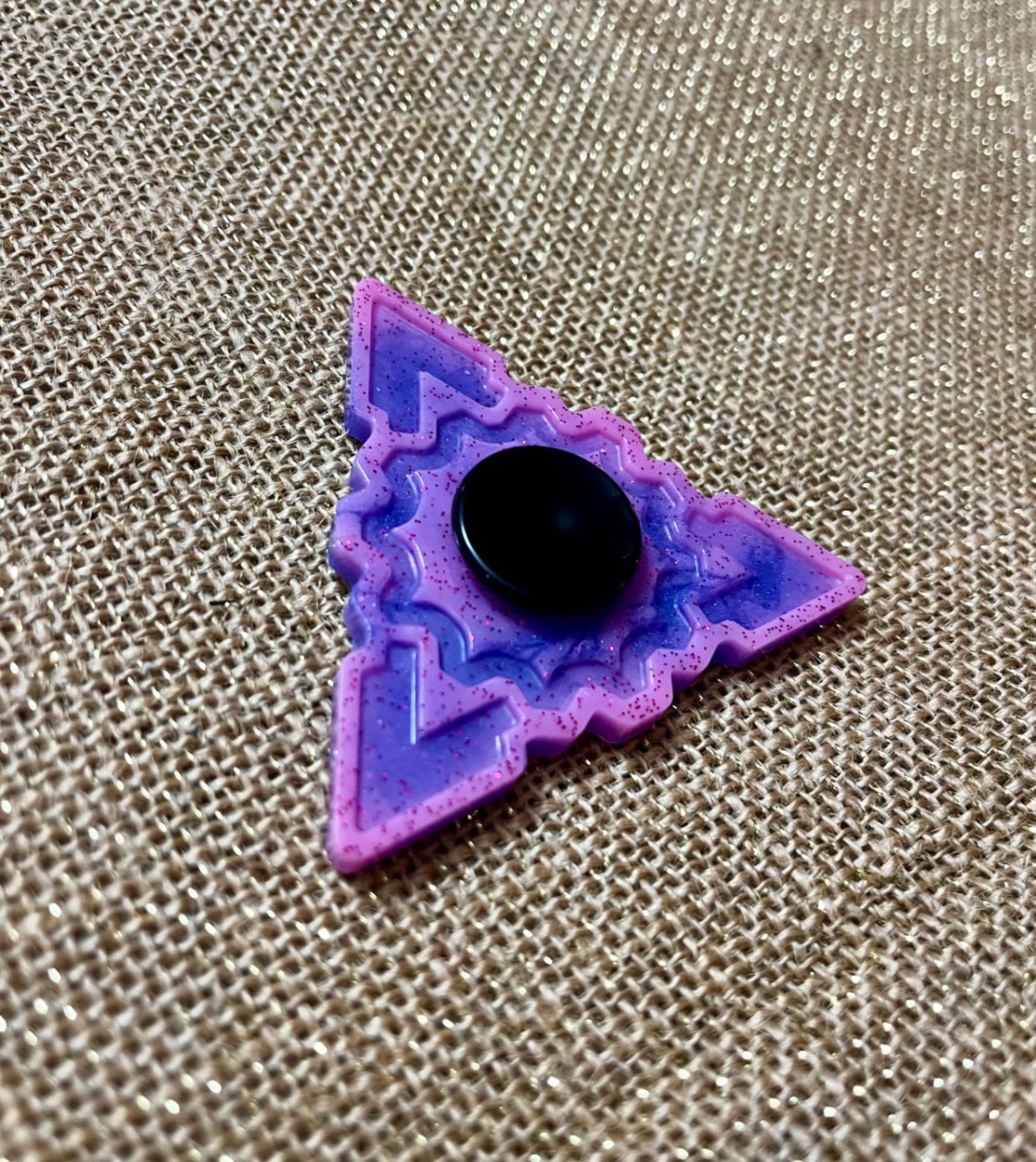 Colorful Resin Fidget Spinner