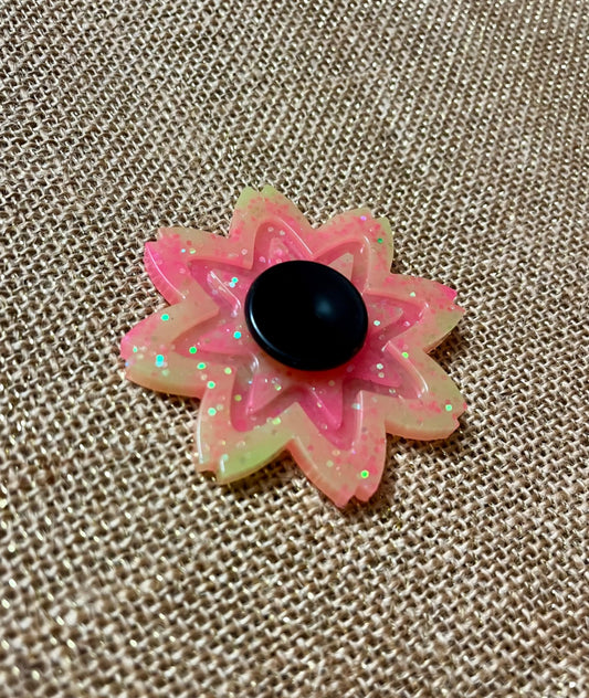 Colorful Resin Fidget Spinner
