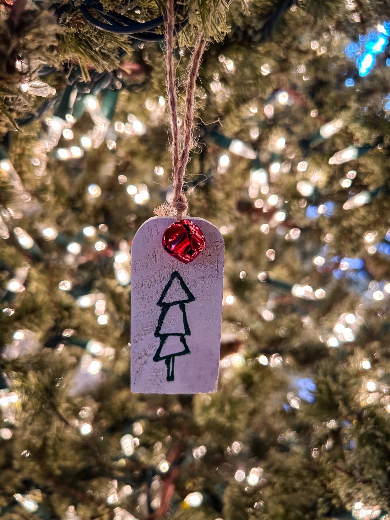 Christmas Tree Tag Ornament