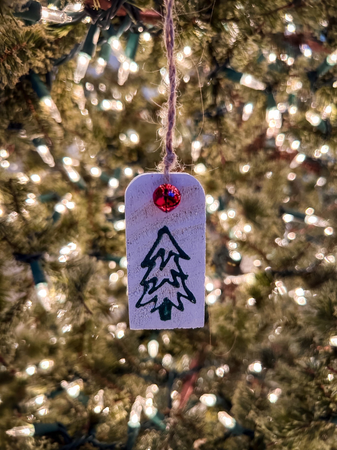 Christmas Tree Tag Ornament
