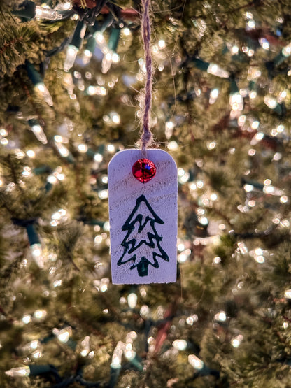Christmas Tree Tag Ornament