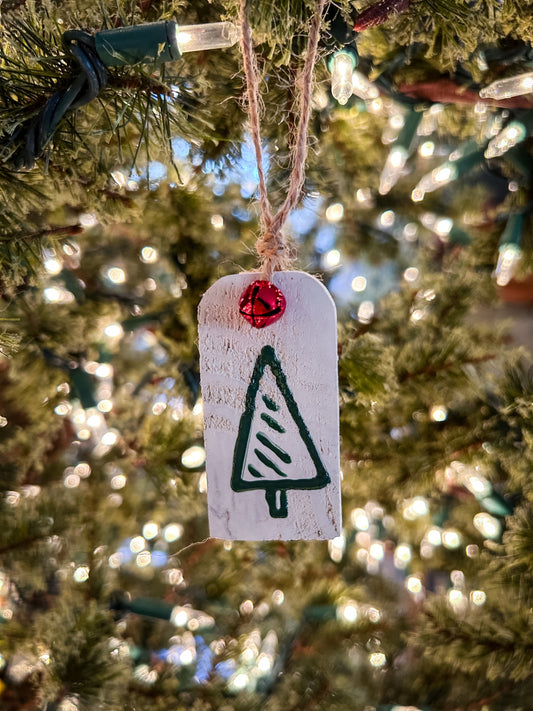 Christmas Tree Tag Ornament