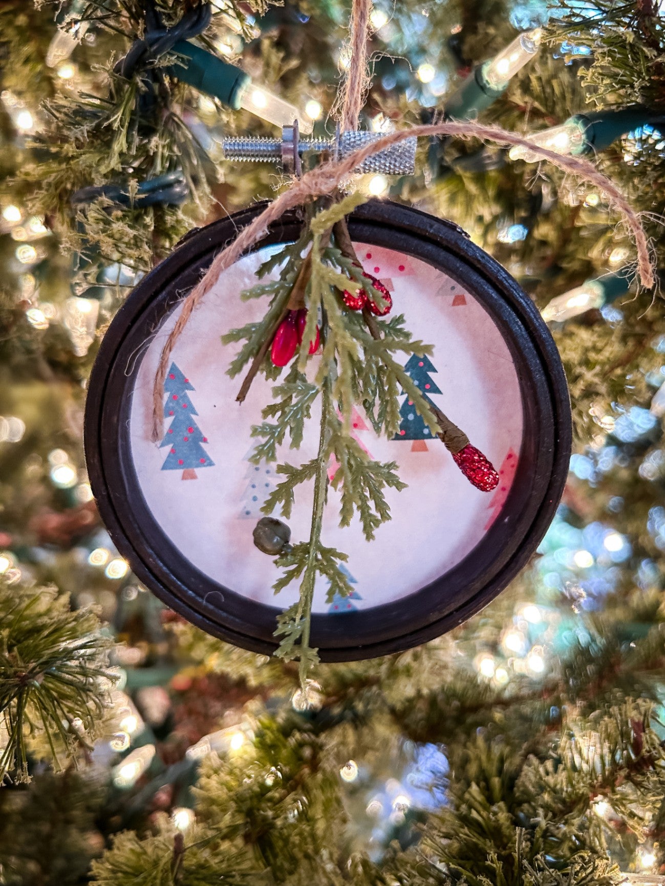 Embroidery Hoop Ornament