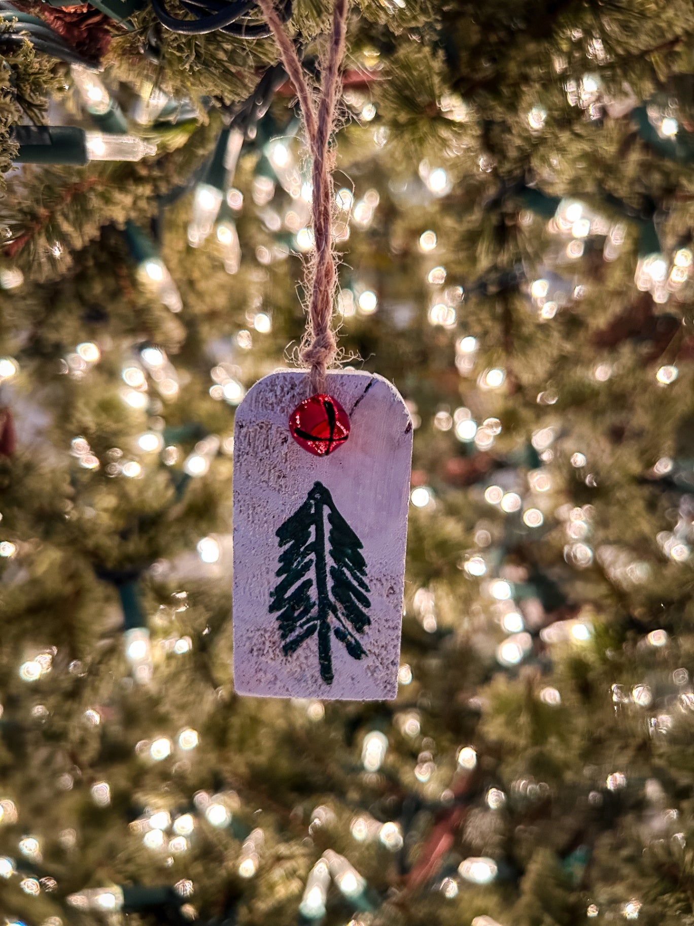 Christmas Tree Tag Ornament