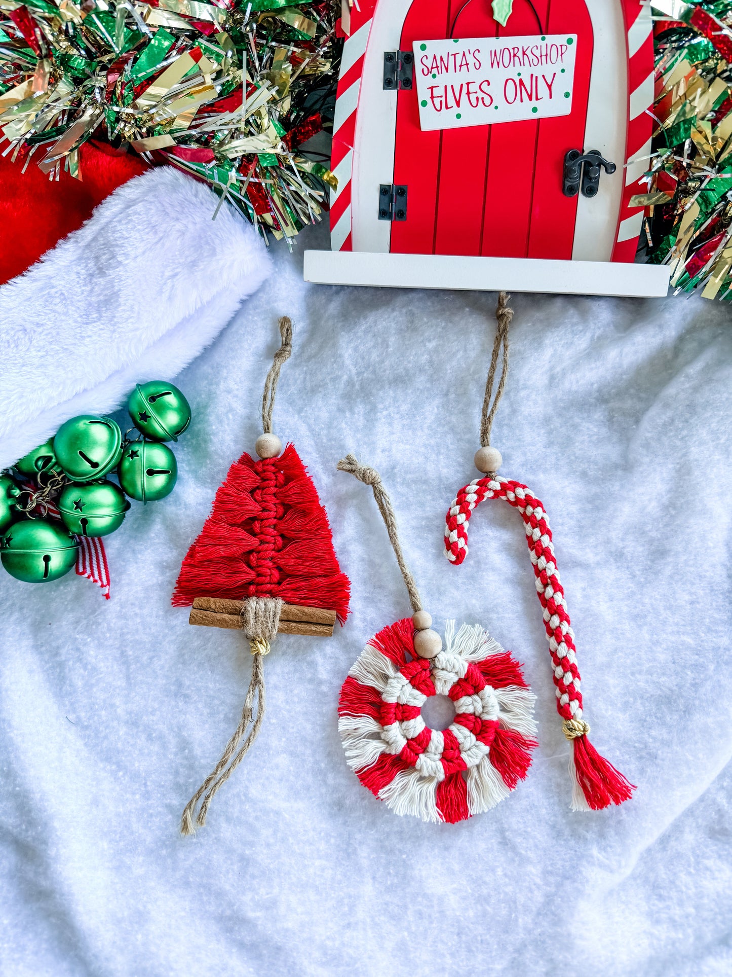 Macrame Christmas Ornament Workshop: December 5th