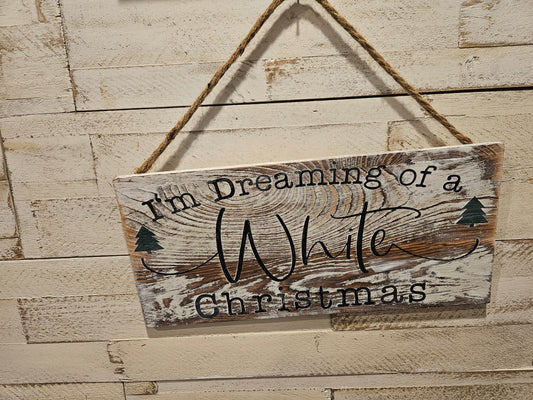 Dreaming of a White Christmas 