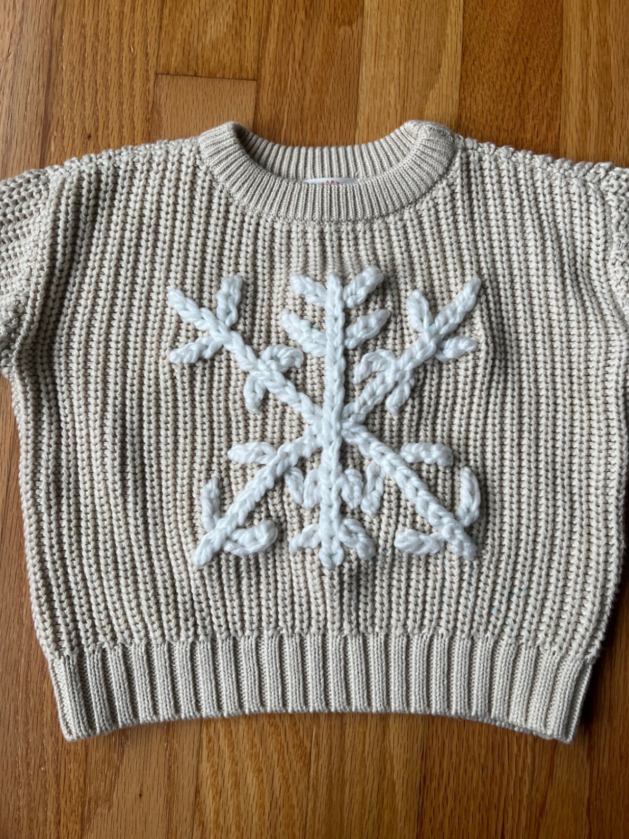 Snowflake sweater 
