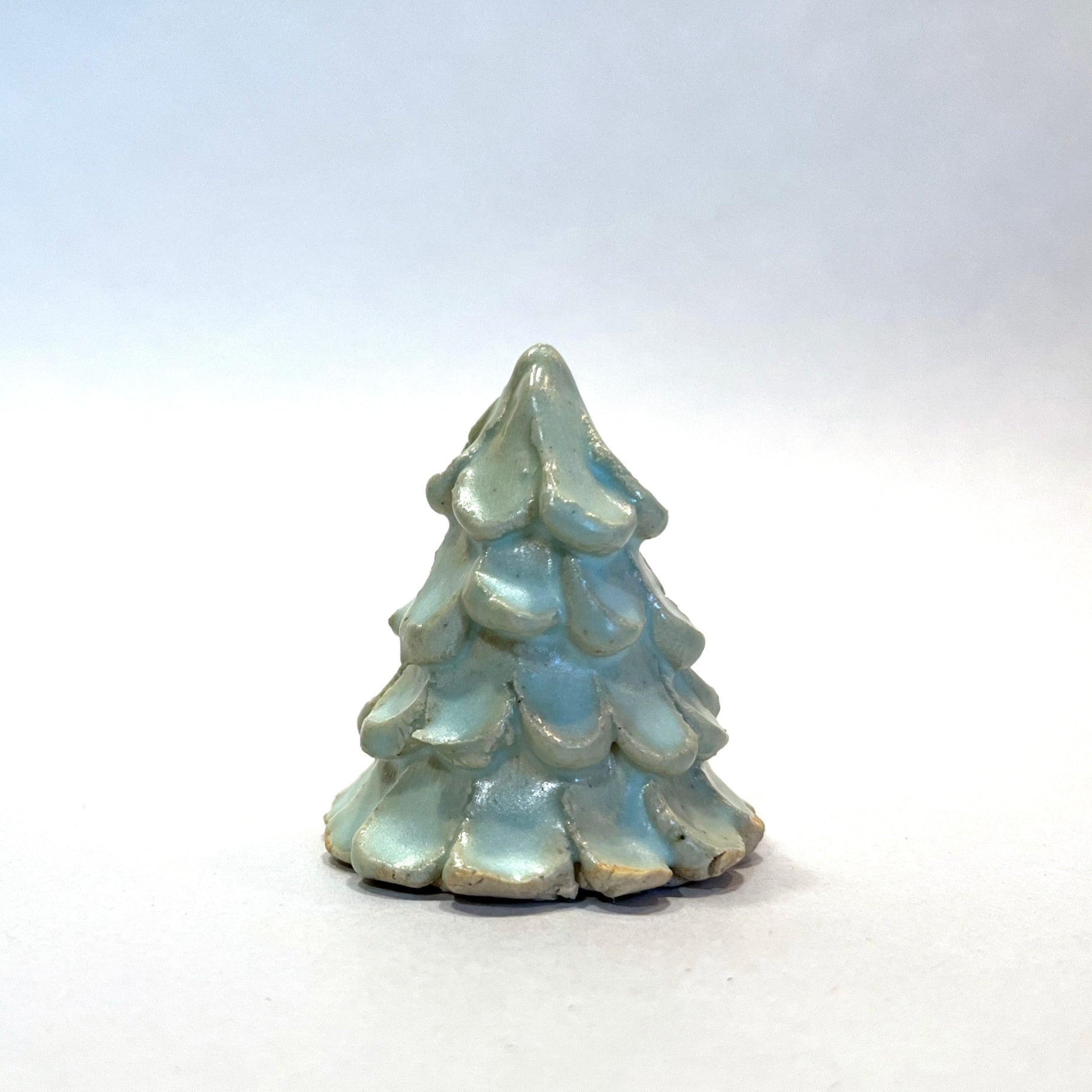 2" Ceramic Tree - Mint Green