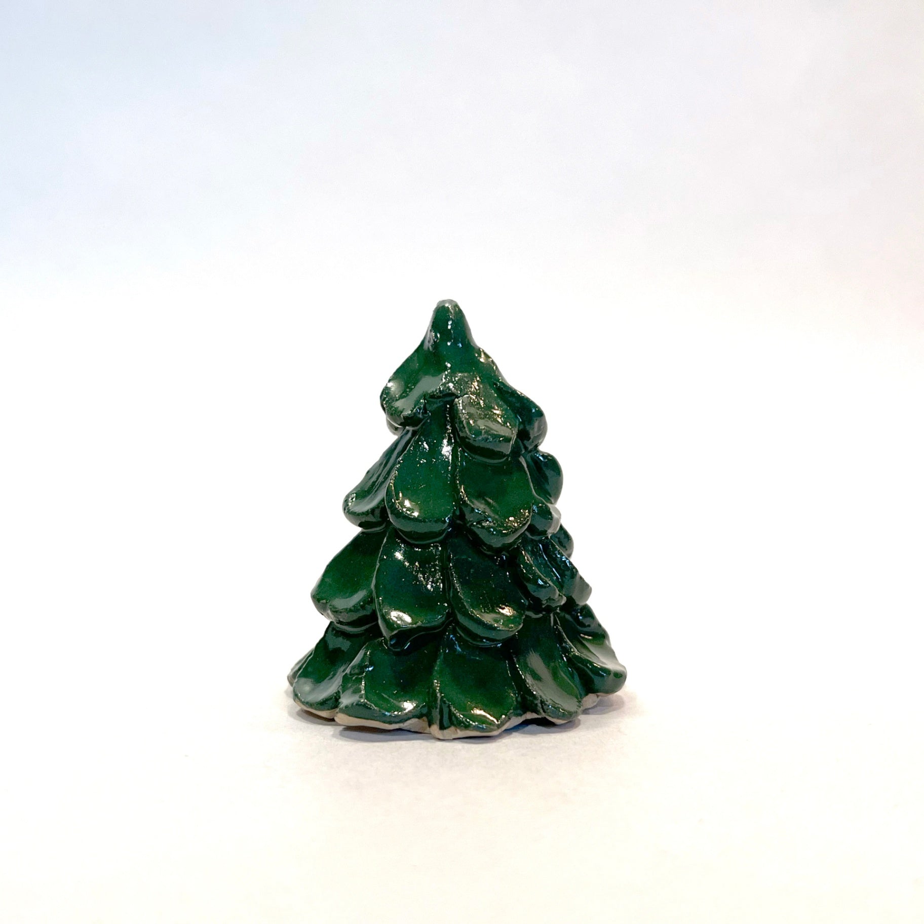 2" Ceramic Tree - Green