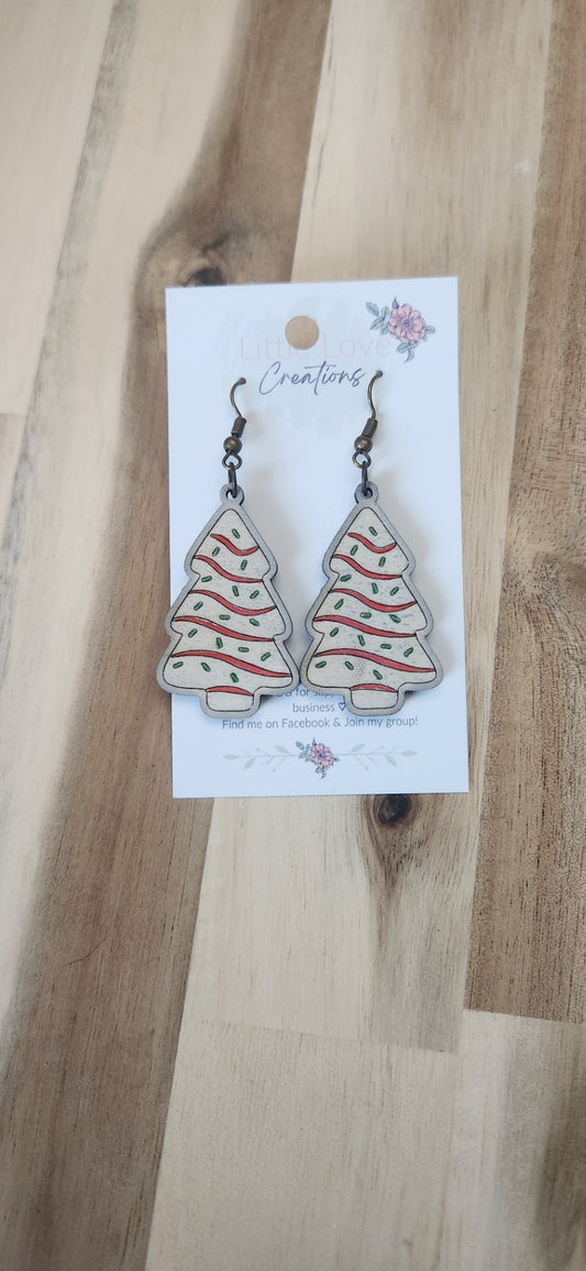 Christmas Cake Dangles 