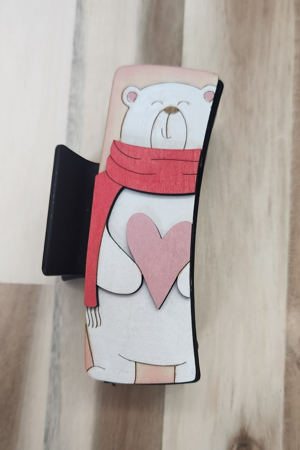 Large Polar Bear Love Clip