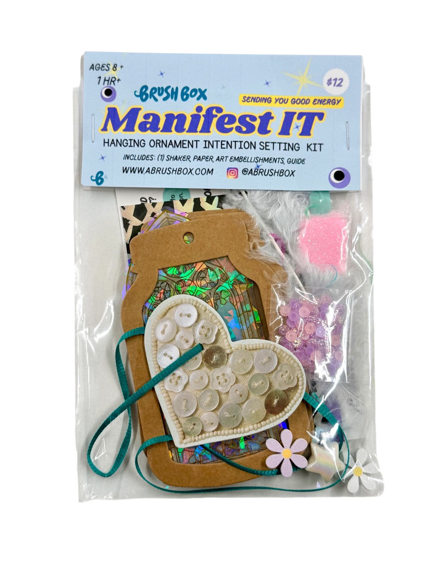 Manifest It - Hanging Ornament Intention Setting Kit 
