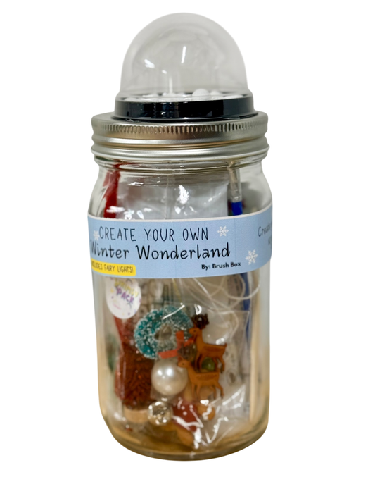 Winter Wonderland Fairy Lights Jar Kit