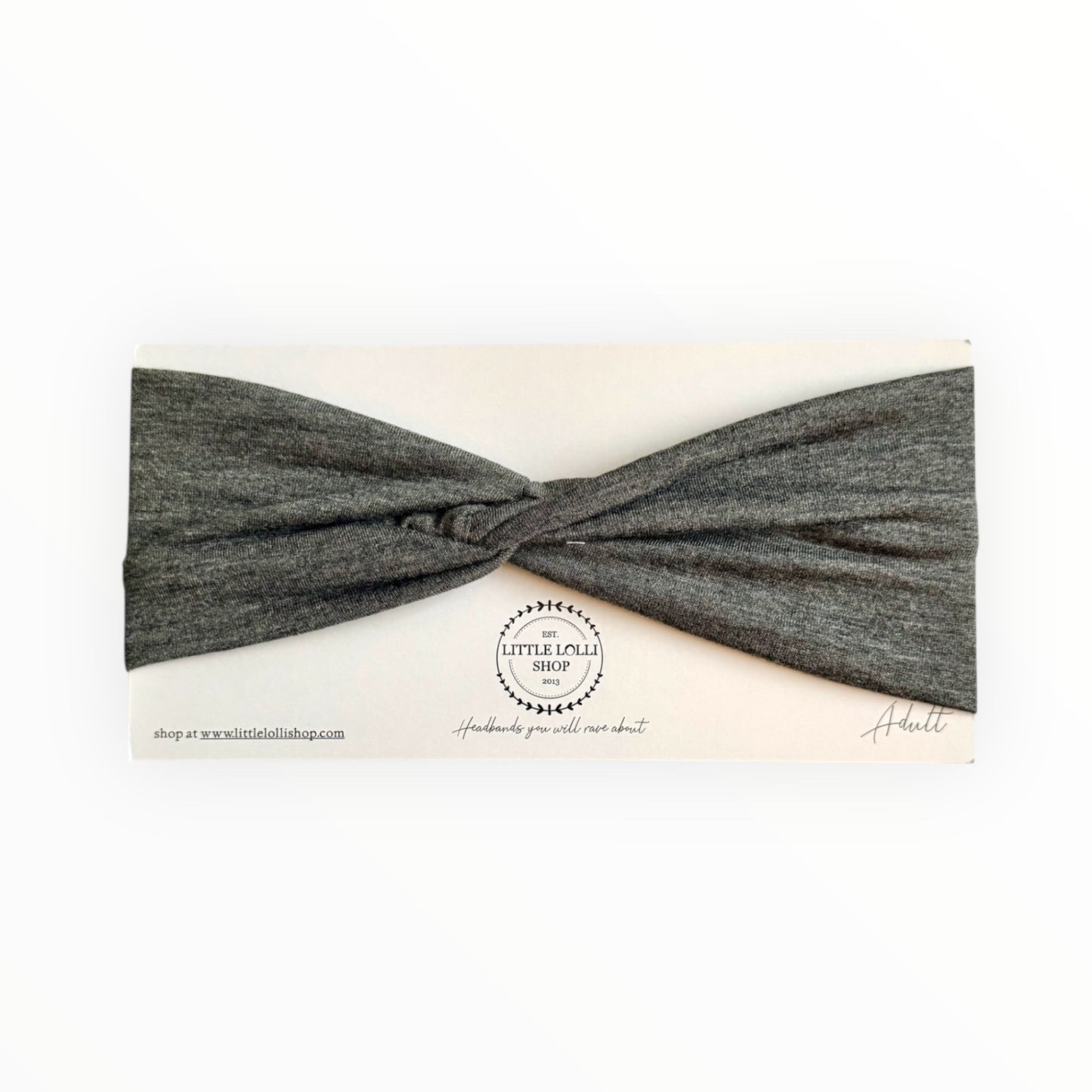 Gray Heathered Headband