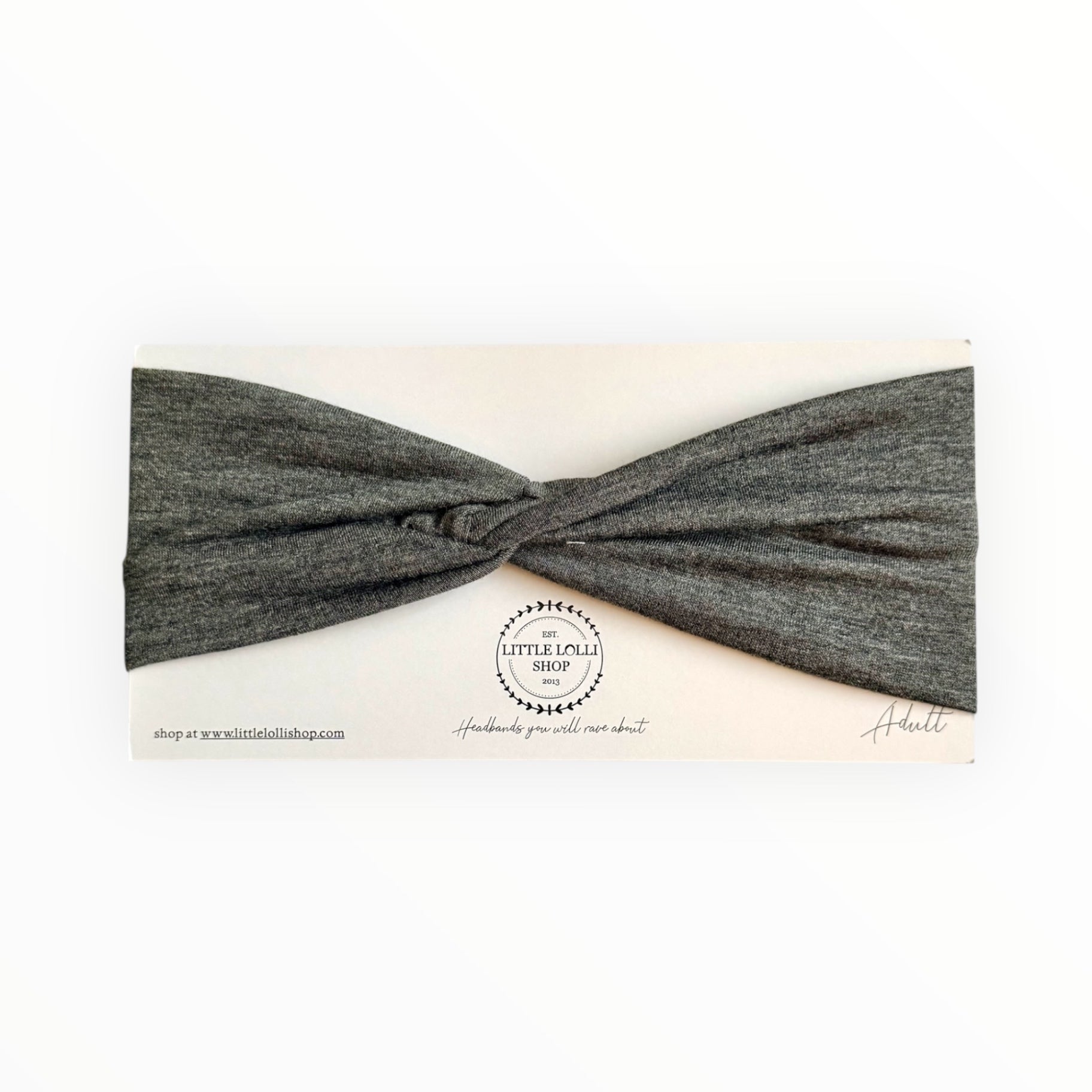 Gray Heathered Headband