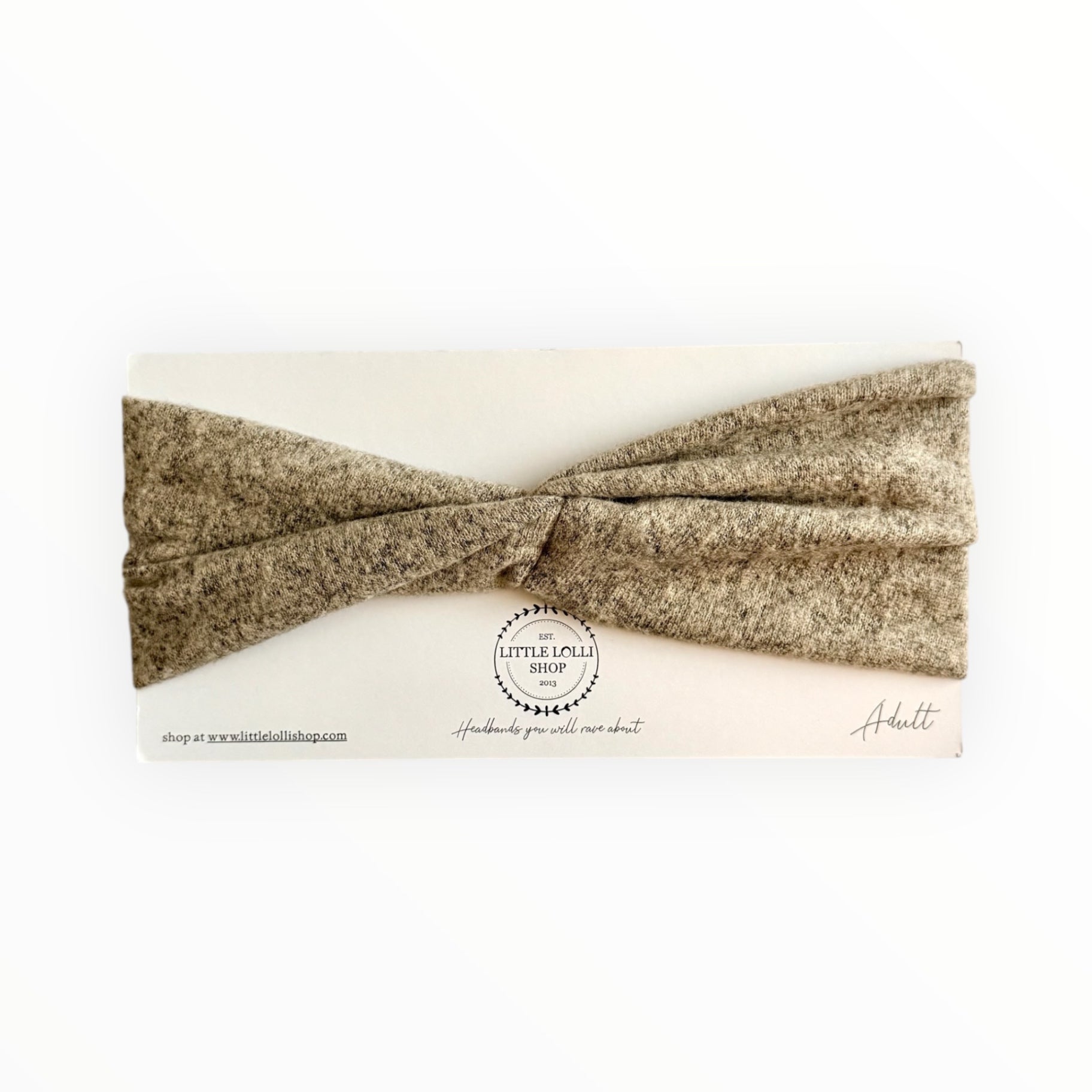 Green Gray Heathered Headband