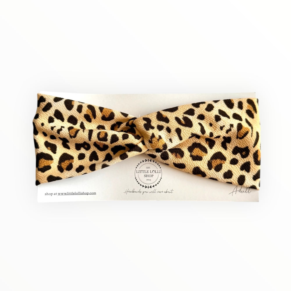035 - Leopard Headband