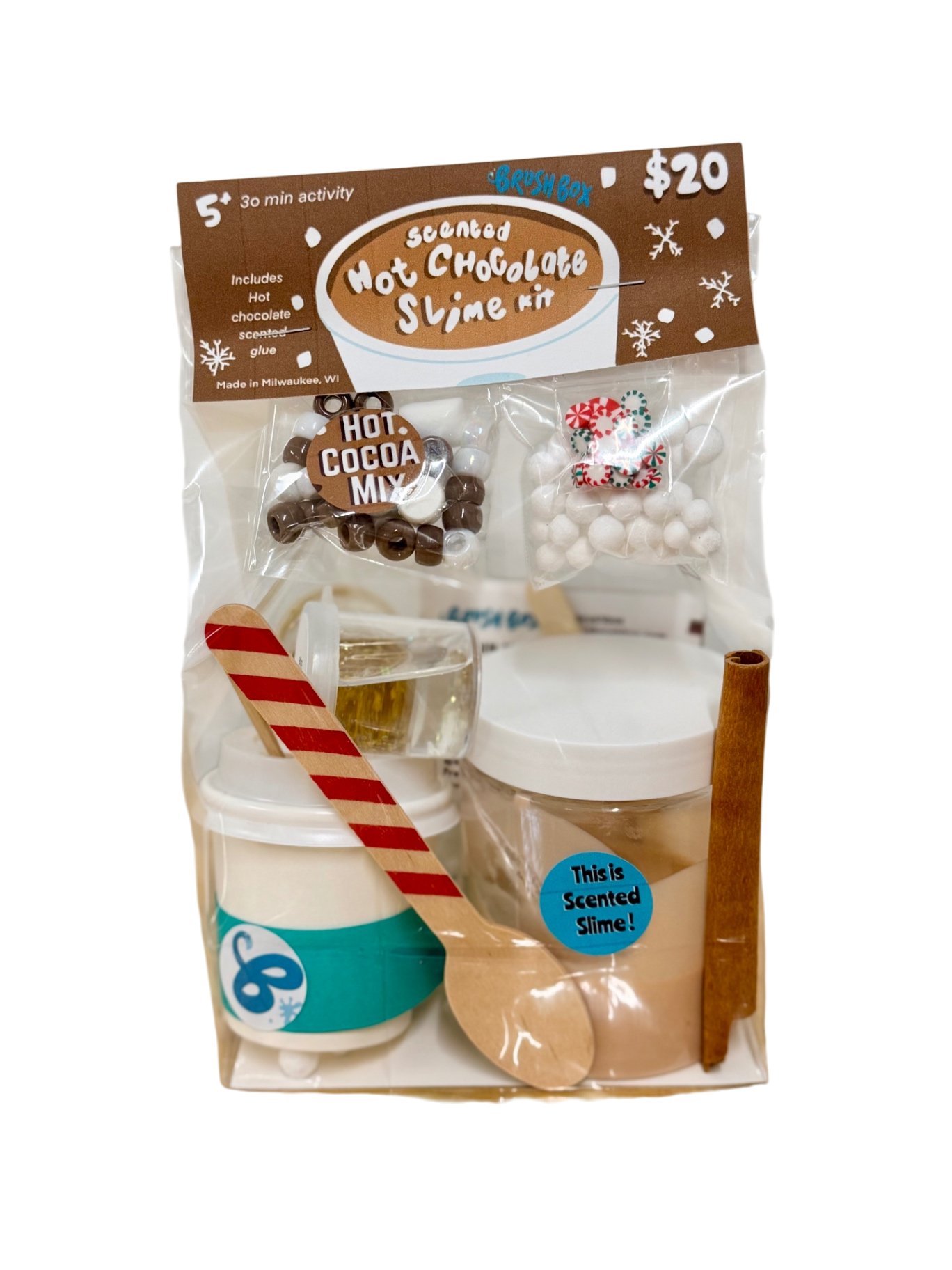 Scented Hot Chocolate Slime Kit