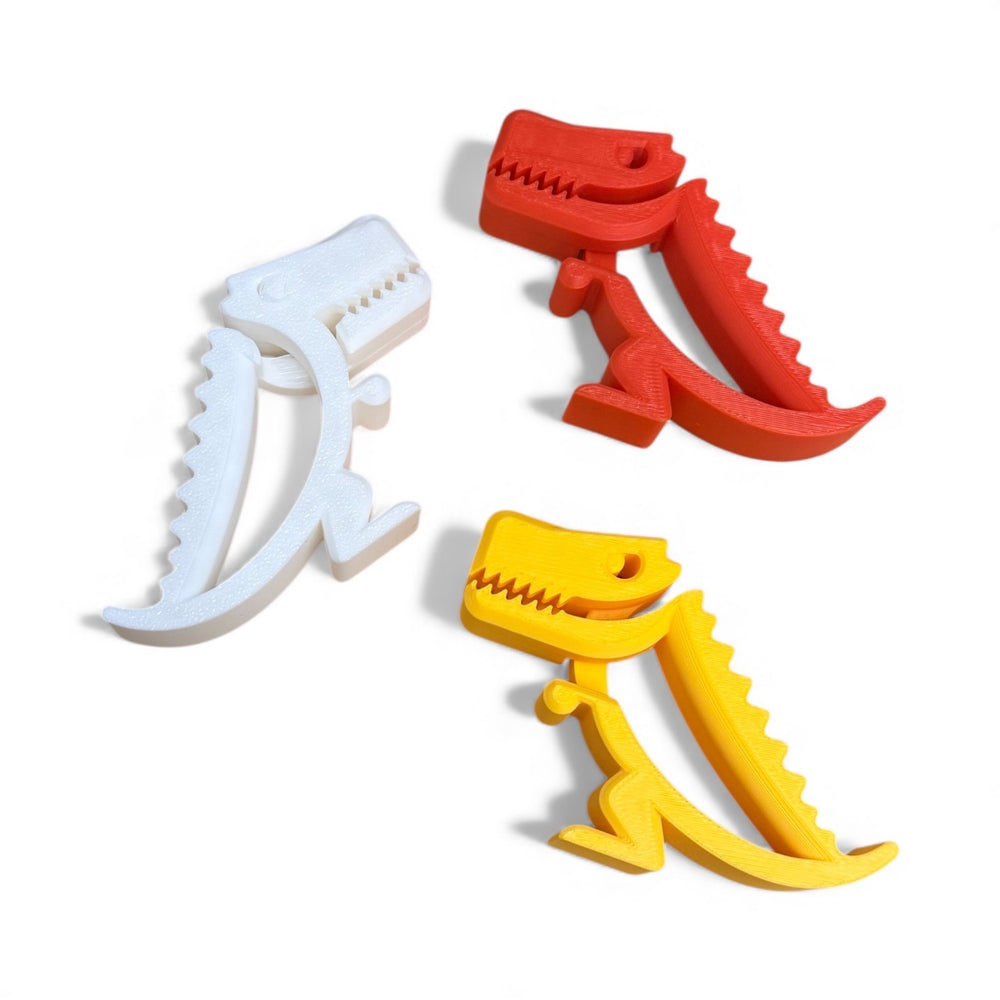 044 - 3D Printed Dinosaur Chip Clips