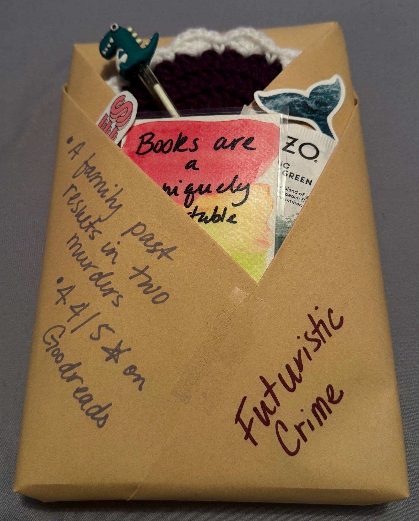 Blind Date with a Book-Futuristic Crime