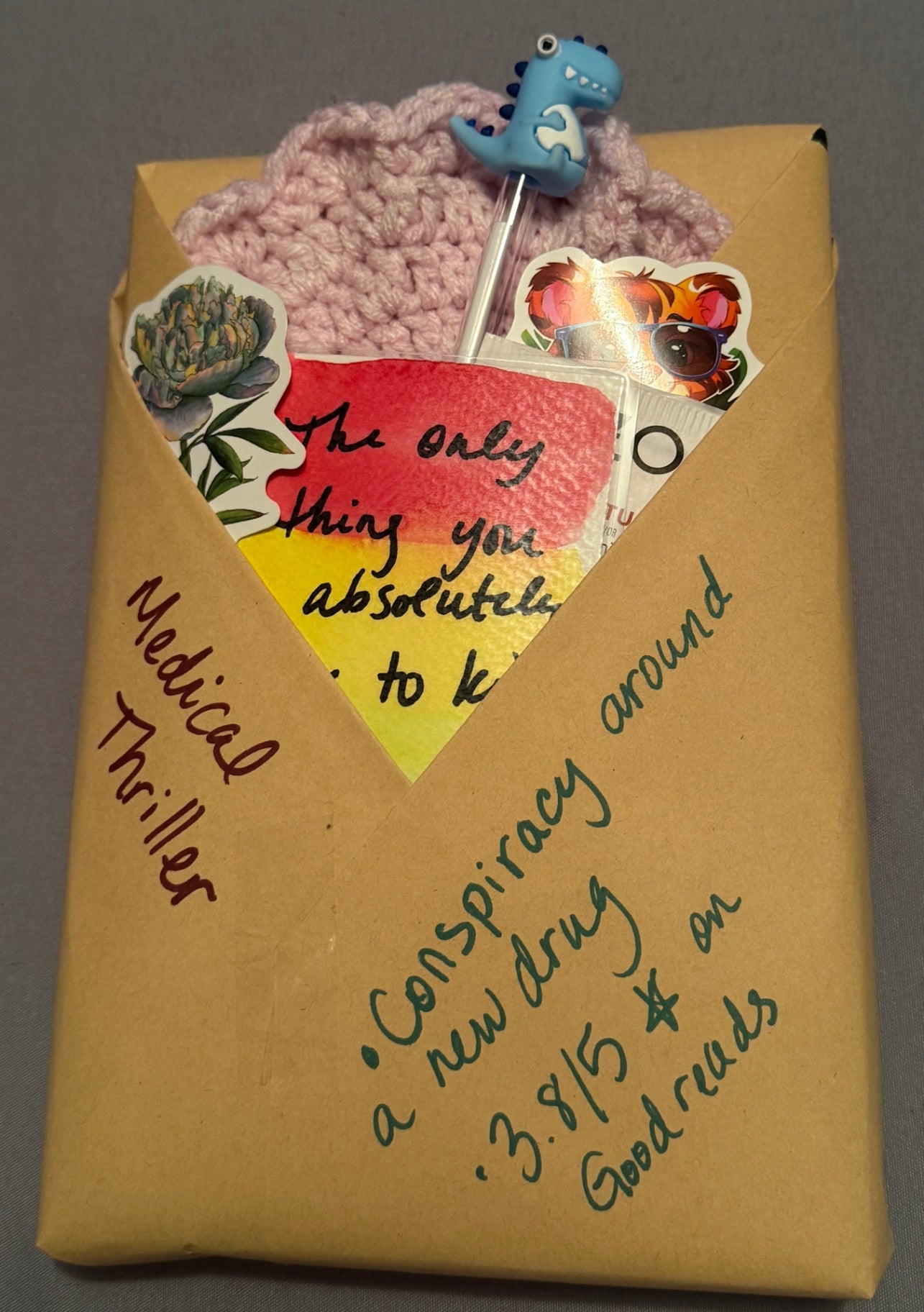 Blind Date with a Book-Medical Thriller