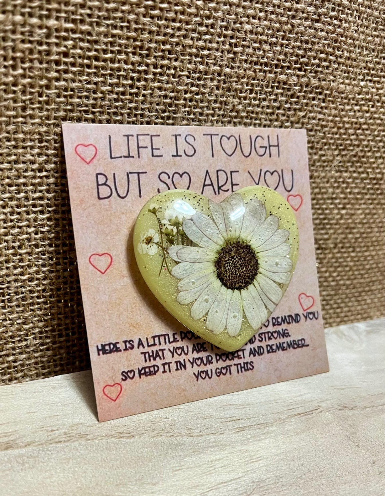 Floral Heart Harmony Pocket Hug