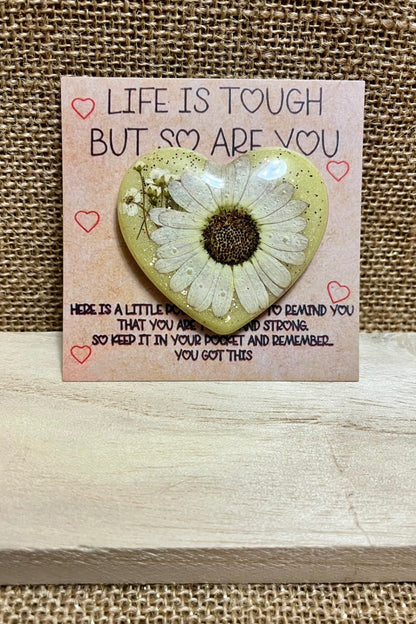 Floral Heart Harmony Pocket Hug