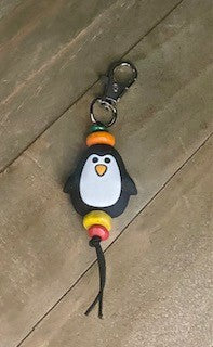 042 - Kids Zipper Clip Buds - Penguin