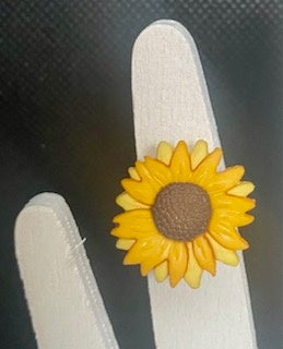 042 - Kids Sunflower Ring