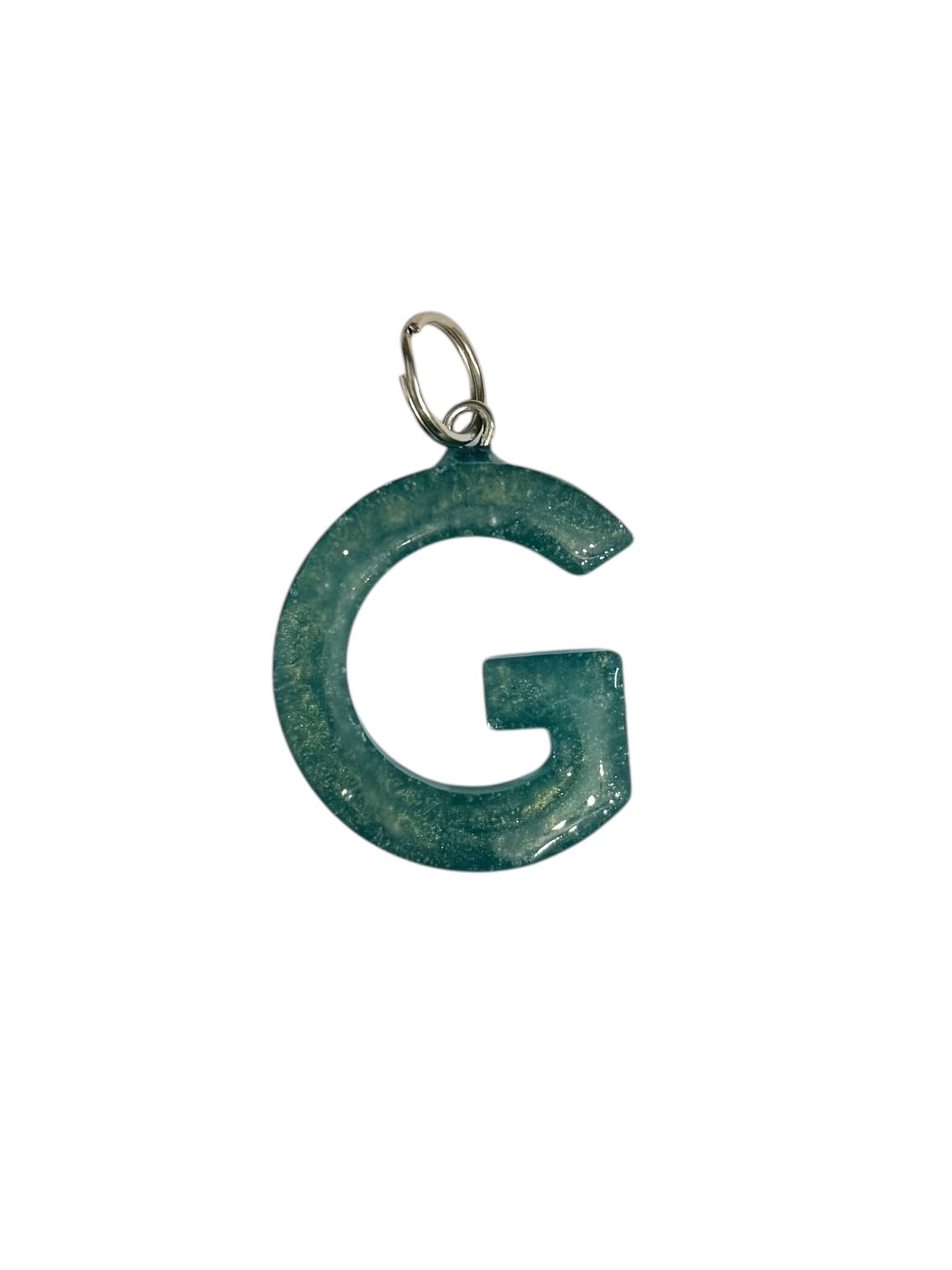 017 - Resin Letter "G" Charms for Keychains