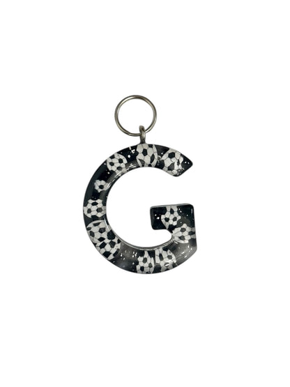 017 - Resin Letter "G" Charms for Keychains