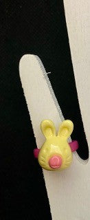 042 - Kids Yellow Bunny Ring