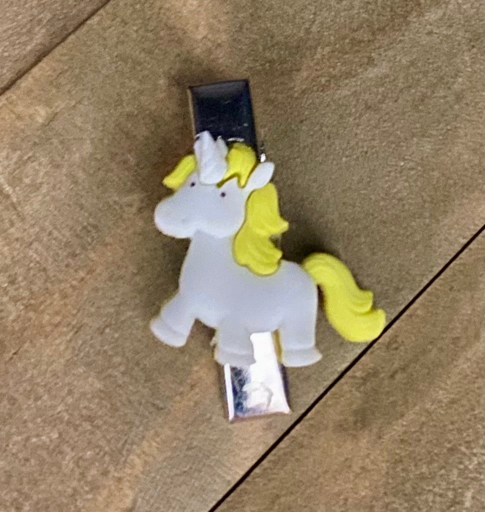 042 - Kids Unicorn Hair Clip