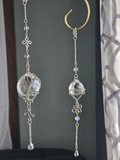 052 - Chained Crystal Suncatcher