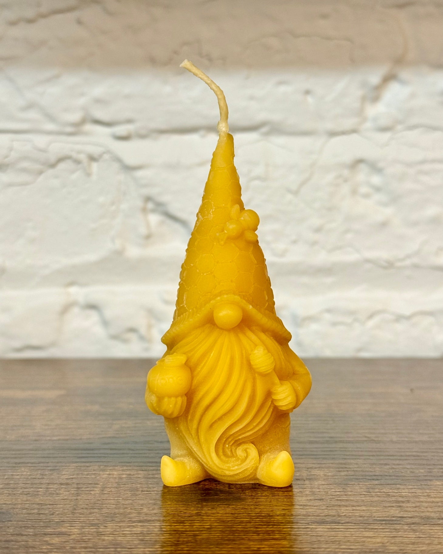 055 - Beeswax Gnome Candle