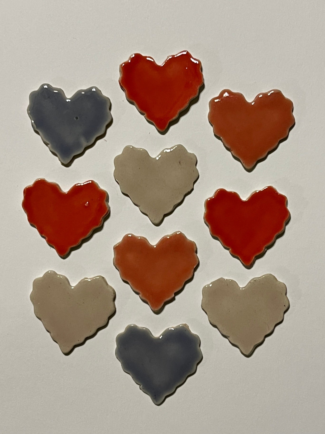 024 - Ceramic Heart Magnet