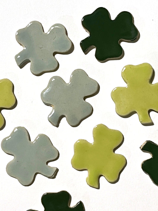 024 - Ceramic Shamrock Magnet