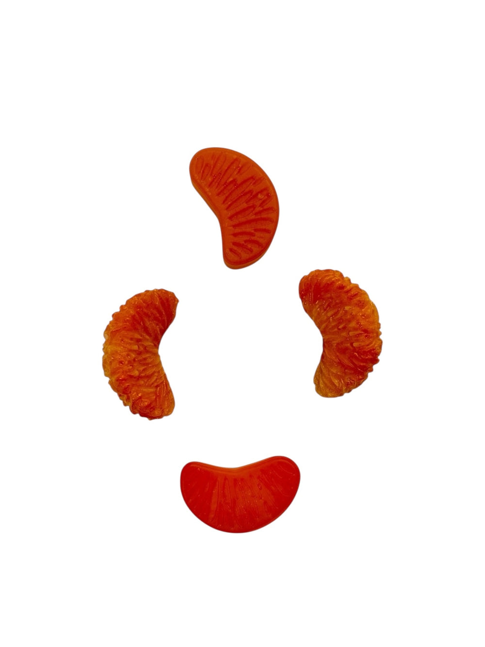 017 - Tiny Orange Citrus Pop Resin Magnet