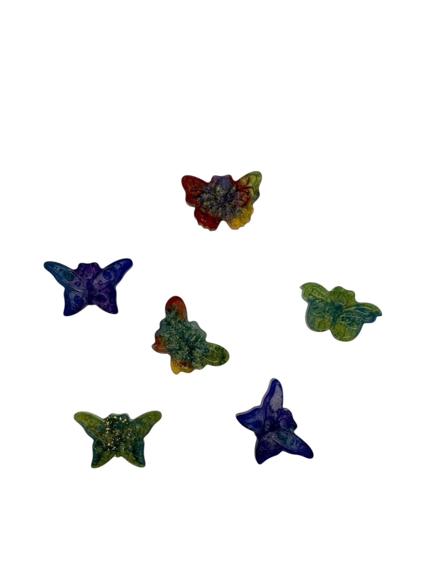 017 - Butterfly Resin Magnet
