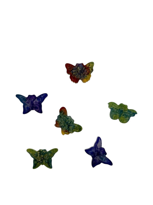 017 - Butterfly Resin Magnet