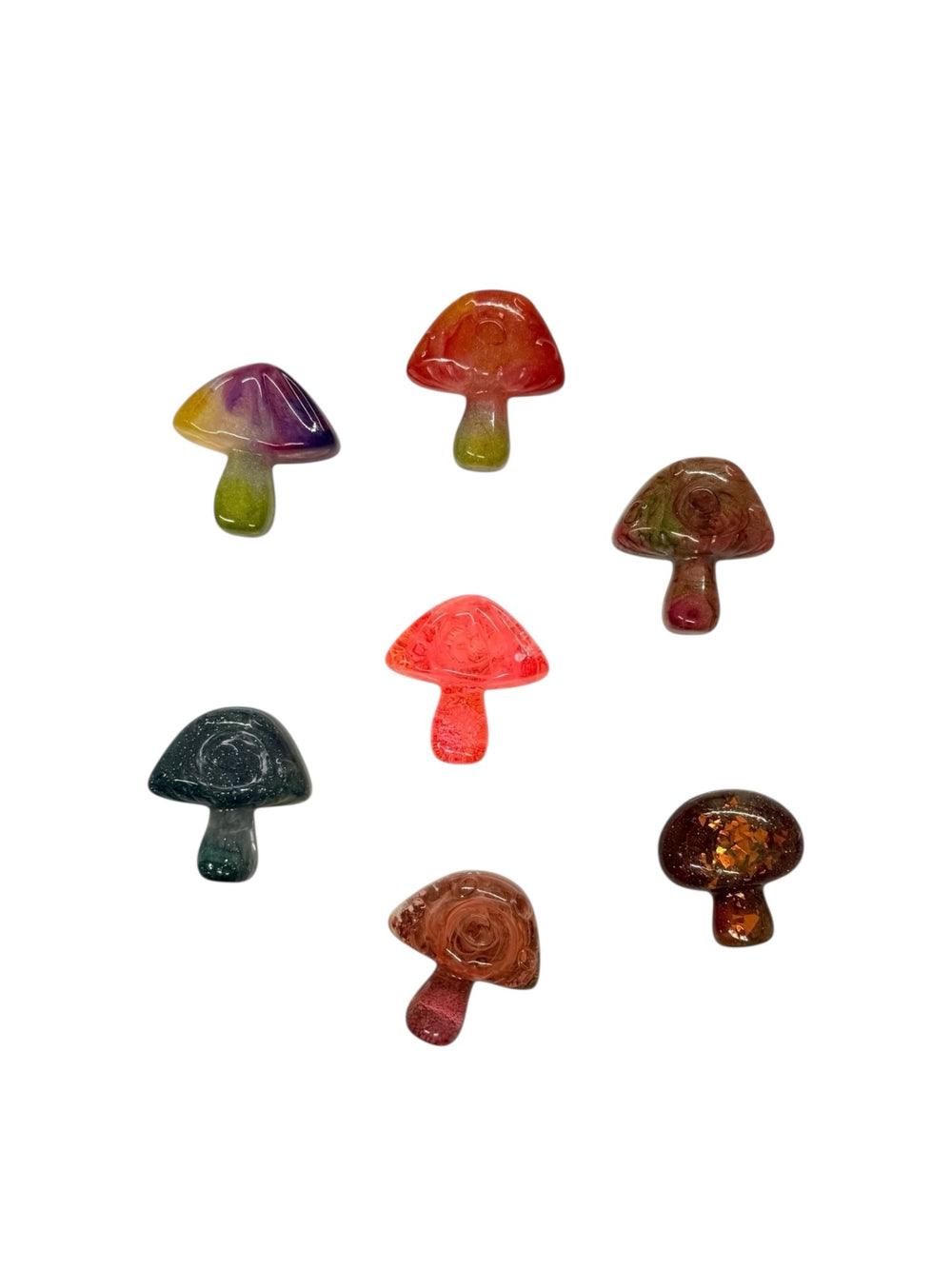 017 - Magic Mushroom Resin Magnet