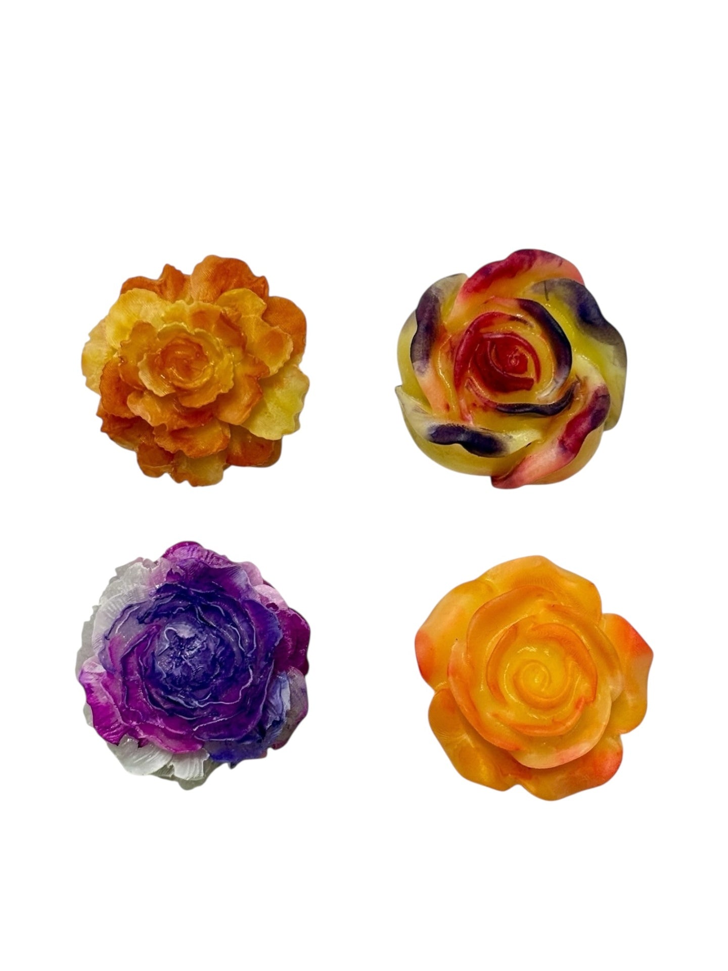 017 - Flower Bud Resin Magnet