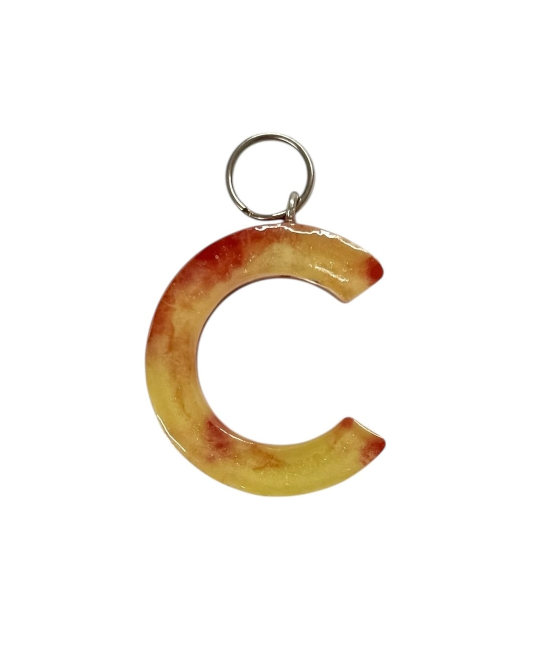 017 - Resin Letter "C" Charms for Keychains