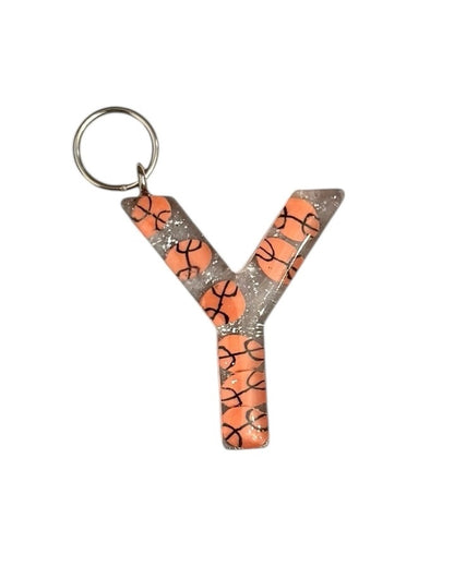 017 - Resin Letter "Y" Charms for Keychains