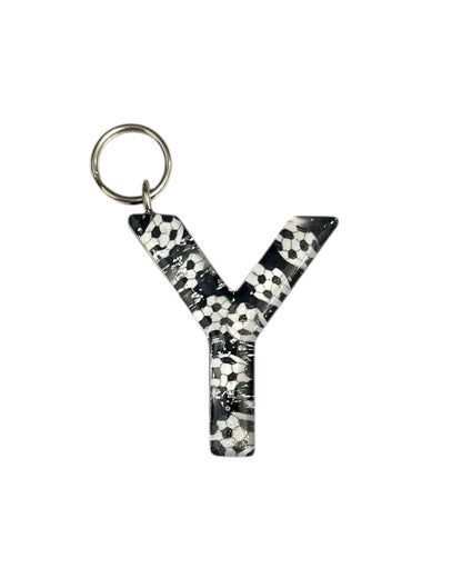 017 - Resin Letter "Y" Charms for Keychains