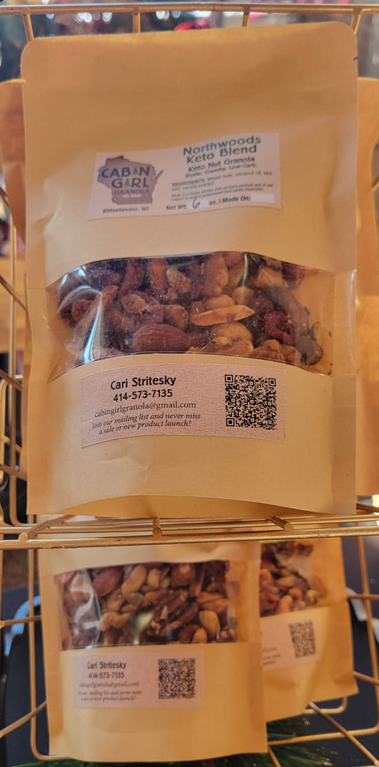 049 - Cabin Girl Northwoods Keto-Nut Granola Blend
